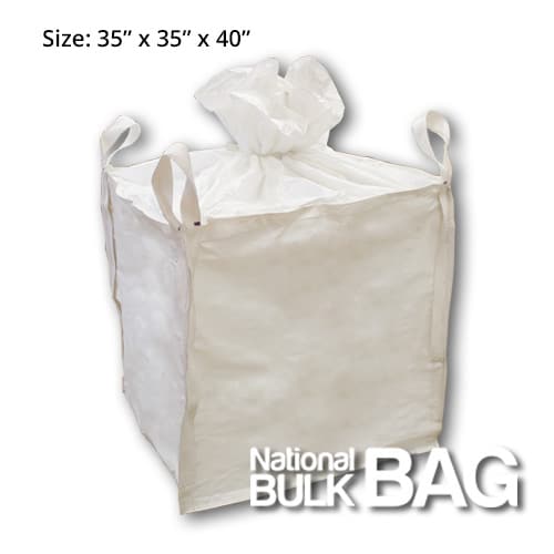 Duffle Top/ Closed Bottom Bulk Bag-35in. x 35in. x40in.- 285 pc VALUE PACK