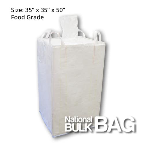 Customized Corn flours / Rice U-panel Food Grade Bulk Bags Super Sacks