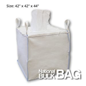 X X Spout Top Spout Bottom Fibc Baffle Bulk Bag National Bulk Bag